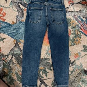 H&M Kids Relaxed Tapered Jeans | Size 6–7Y Blue Denim